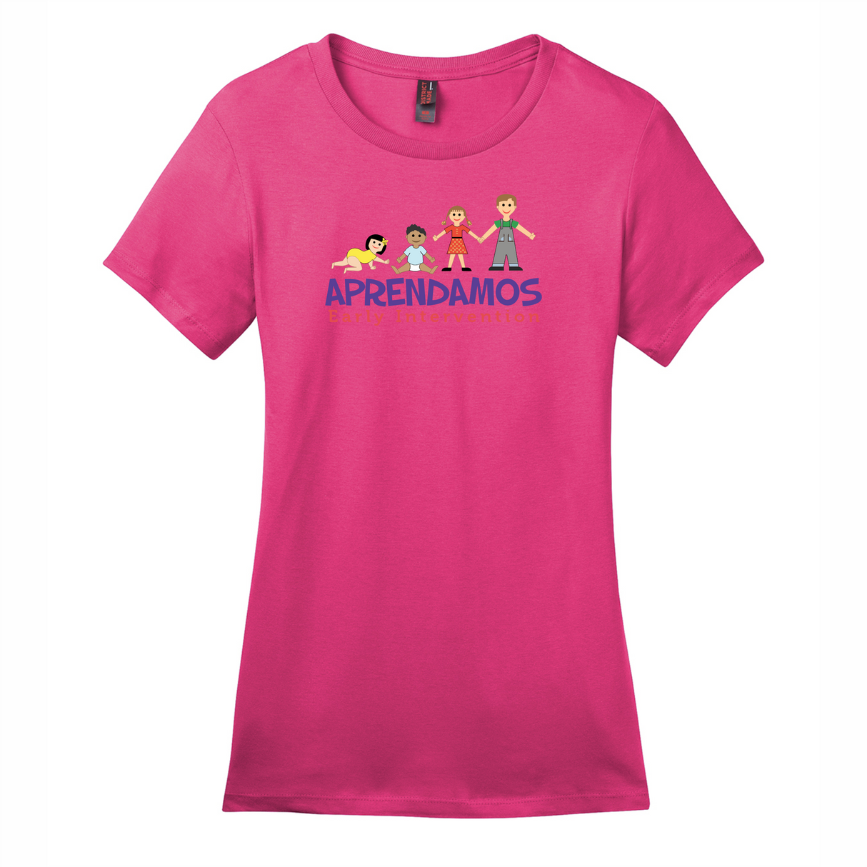 Aprendamos "Early Intervention" Women's Cotton Tee