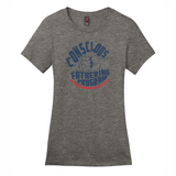 Aprendamos "Conscious Fathering" Women's Cotton Tee