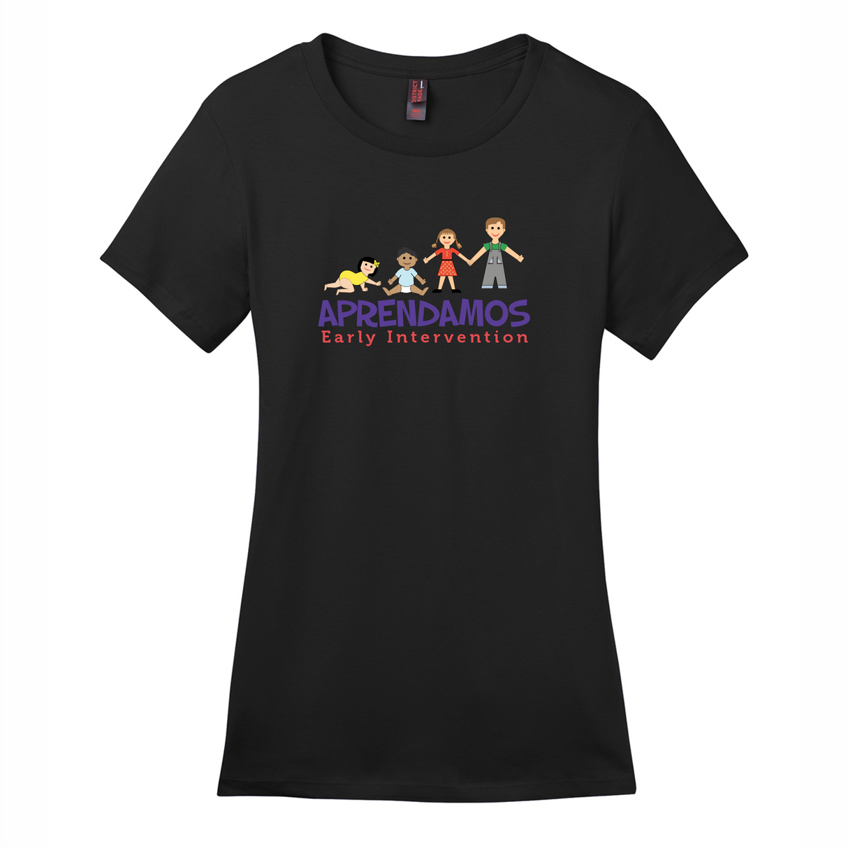 Aprendamos "Early Intervention" Women's Cotton Tee