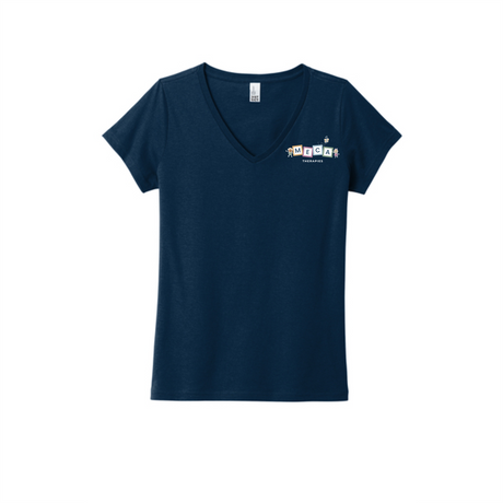 MECA Therapies Women's V-Neck Cotton Tee