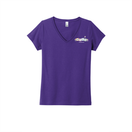 MECA Therapies Women's V-Neck Cotton Tee