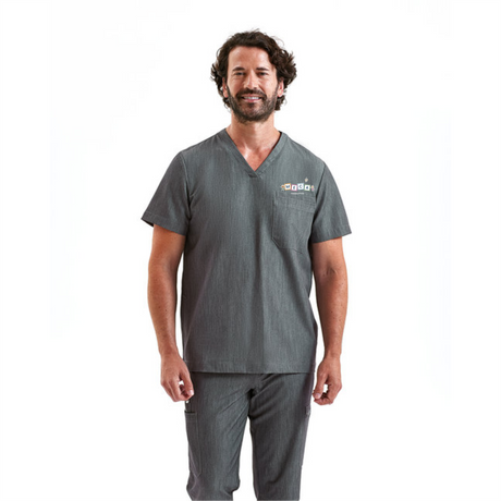 MECA Therapies Scrub Top