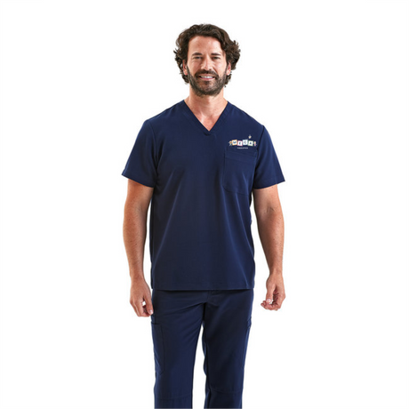 MECA Therapies Scrub Top