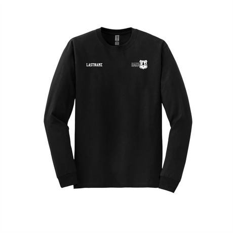 Black Range Fire Long-Sleeve Dry Blend Tee
