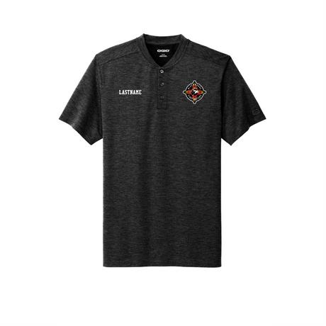 Black Range Fire Henley Tee