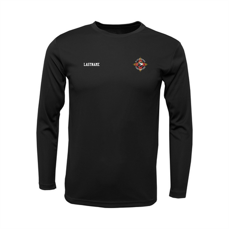 Black Range Fire Long-Sleeve Performance Tee