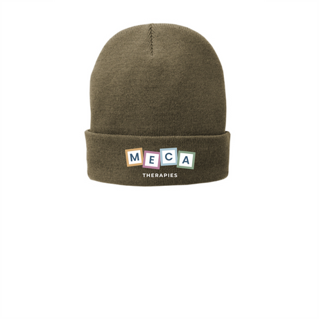 MECA Therapies Fleece-Lined Knit Cap