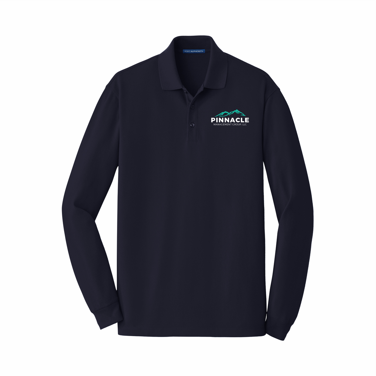 PMG Long-Sleeve Cotton Polo