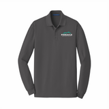 PMG Long-Sleeve Cotton Polo