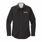 PMG Women's Long-Sleeve Full Button Shirt