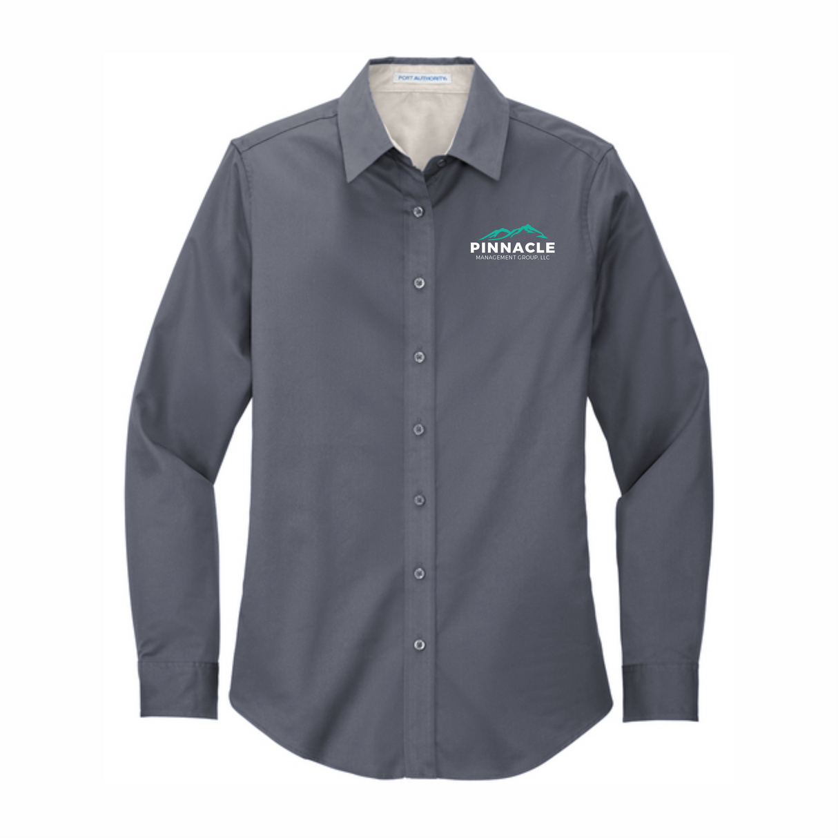 PMG Women's Long-Sleeve Full Button Shirt