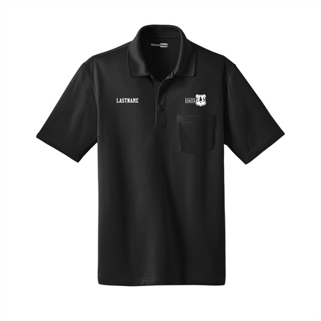 Black Range Fire Snag-Proof Pocket Pique Polo