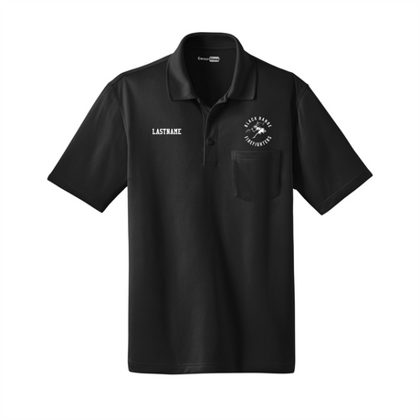 Black Range Fire Snag-Proof Pocket Pique Polo