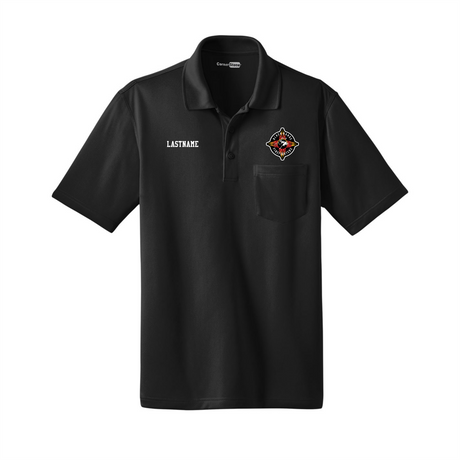 Black Range Fire Snag-Proof Pocket Pique Polo