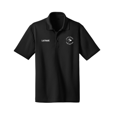 Black Range Fire Snag-Proof Pique Polo