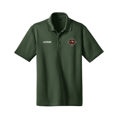 Black Range Fire Zia Snag-Proof Pique Polo