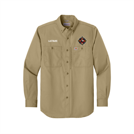 Black Range Fire Long Sleeve Shirt