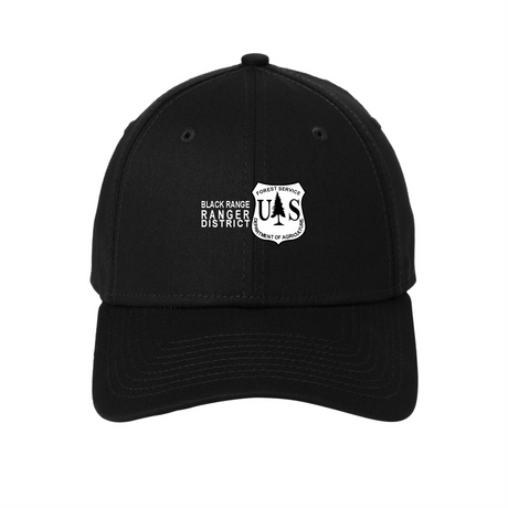 Black Range Fire Structured Stretch Cotton Cap