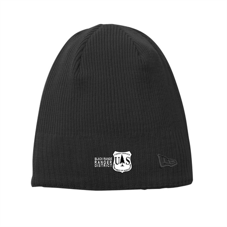 Black Range Fire Fleece-Lined Beanie Cap