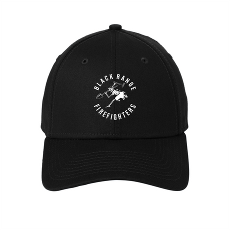Black Range Fire Structured Stretch Cotton Cap