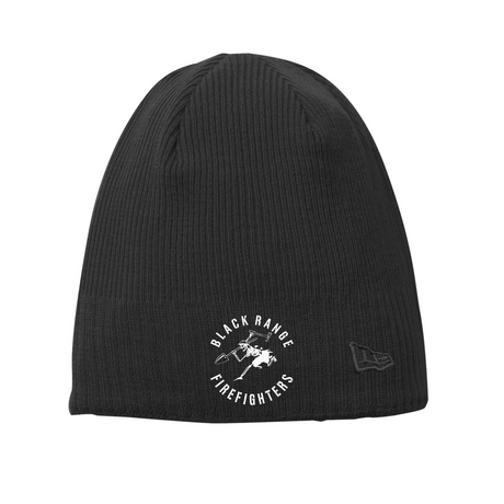 Black Range Fire Fleece-Lined Beanie Cap