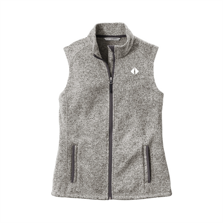BI Diamond Ladies Sweater Fleece Vest