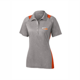 Border Tire Ladies' Heather Colorblock Performance Polo
