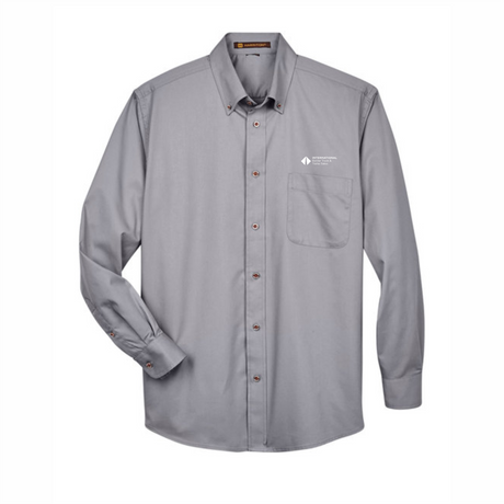 BI T&T Tall Easy Blend™ Long-Sleeve Twill Shirt with Stain-Release