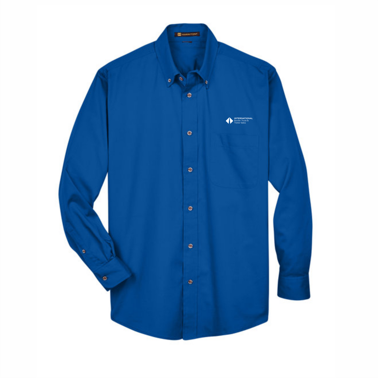 BI T&T Tall Easy Blend™ Long-Sleeve Twill Shirt with Stain-Release