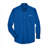 BI T&T Tall Easy Blend™ Long-Sleeve Twill Shirt with Stain-Release
