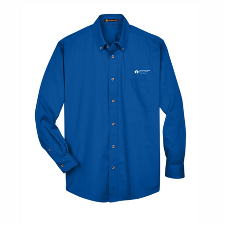 BI T&T Tall Easy Blend™ Long-Sleeve Twill Shirt with Stain-Release