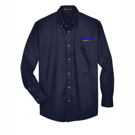 Idealease Tall Easy Blend™ Long-Sleeve Twill Shirt with Stain-Release