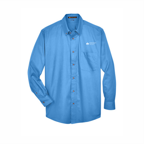 BI T&T Easy Blend™ Long-Sleeve Twill Shirt with Stain-Release