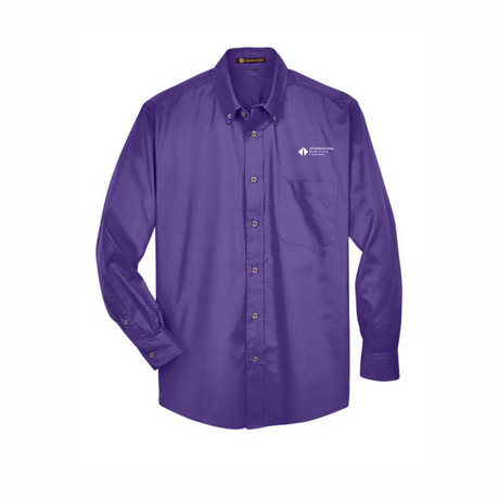BI T&T Easy Blend™ Long-Sleeve Twill Shirt with Stain-Release