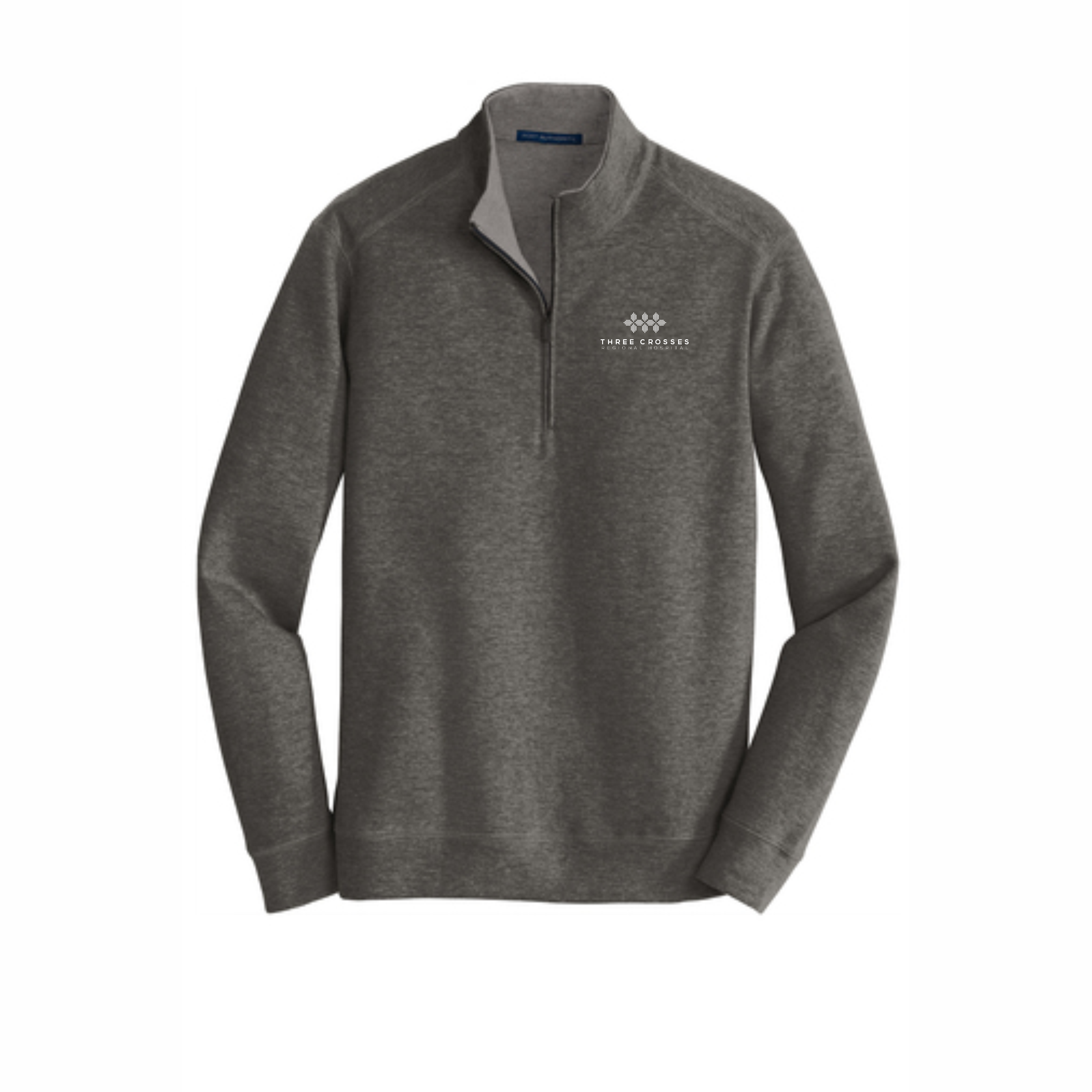 Three Crosses Hospital 1/4-Zip Sweater – The Business Apparel Shop