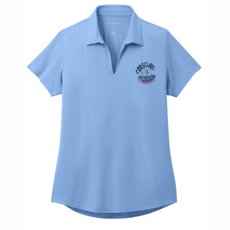 Aprendamos "Conscious Fathering" Women's Performance Polo