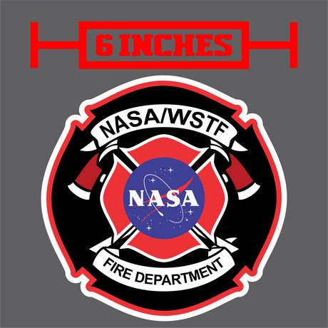 NASA Fire Decal