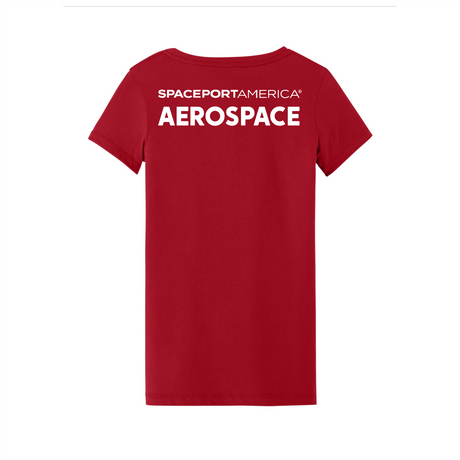 Spaceport America Women's V-Neck Tee