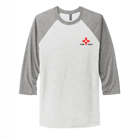 Silver City IDC NMSDC Tri-Blend 3/4-Sleeve Raglan Tee