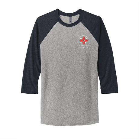 Silver City IDC Dispatch Center Tri-Blend 3/4-Sleeve Raglan Tee