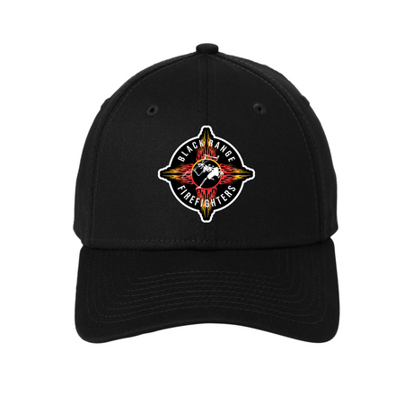Black Range Fire Structured Stretch Cotton Cap