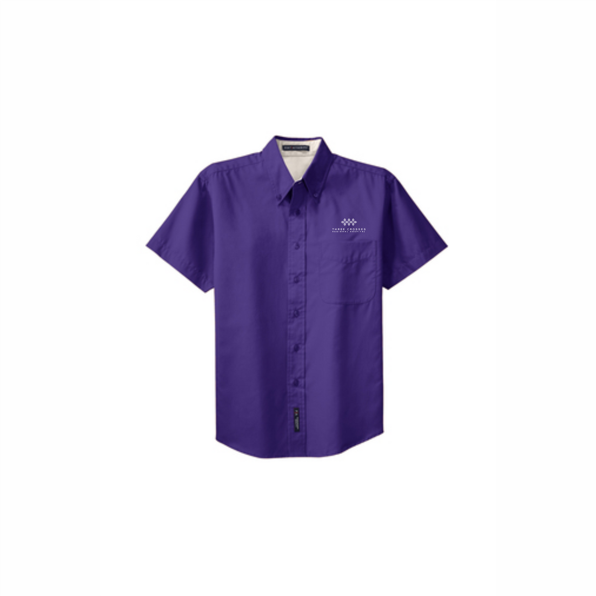 Three Crosses Hospital Short-Sleeve Dress Shirt