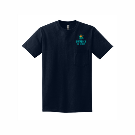 Tresco Outreach Center Pocket Cotton Tee