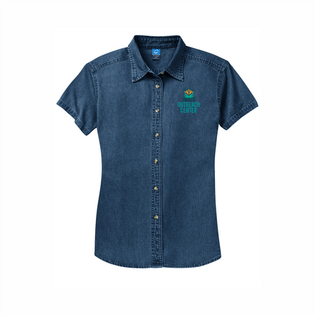 Tresco Outreach Center Women's Denim Shirt