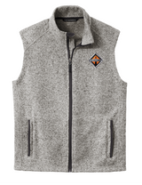 Border International Diamond Logo Sweater Fleece Vest