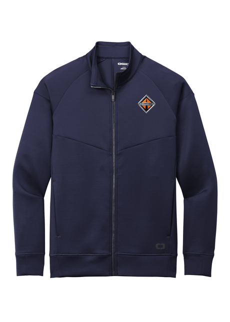 Border International Diamond Logo Modern Performance Full-Zip