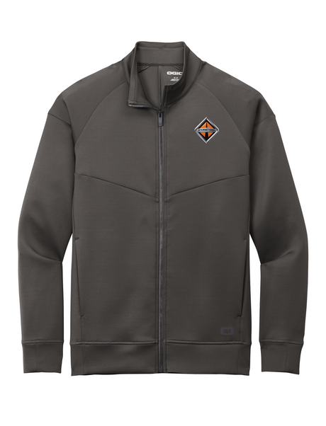 Border International Diamond Logo Modern Performance Full-Zip