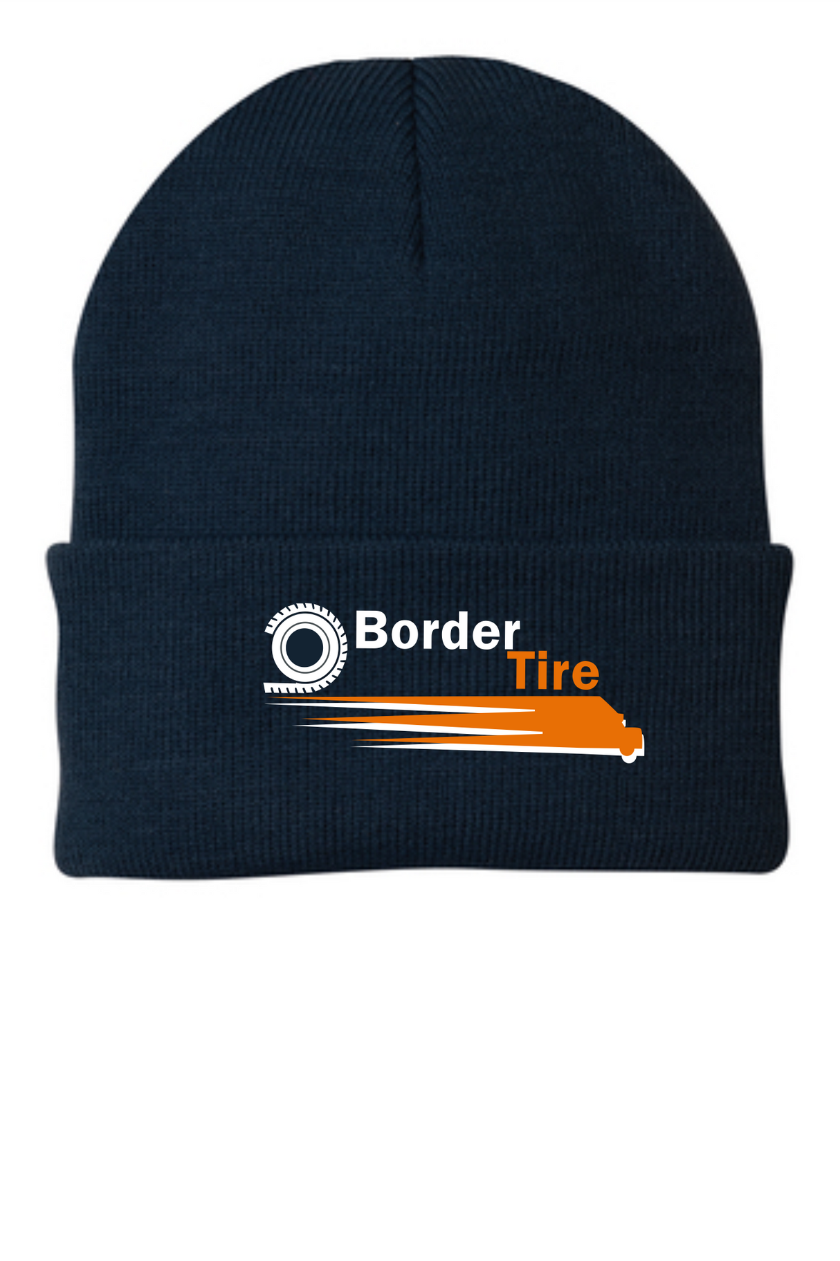 Border Tire Knit Cap