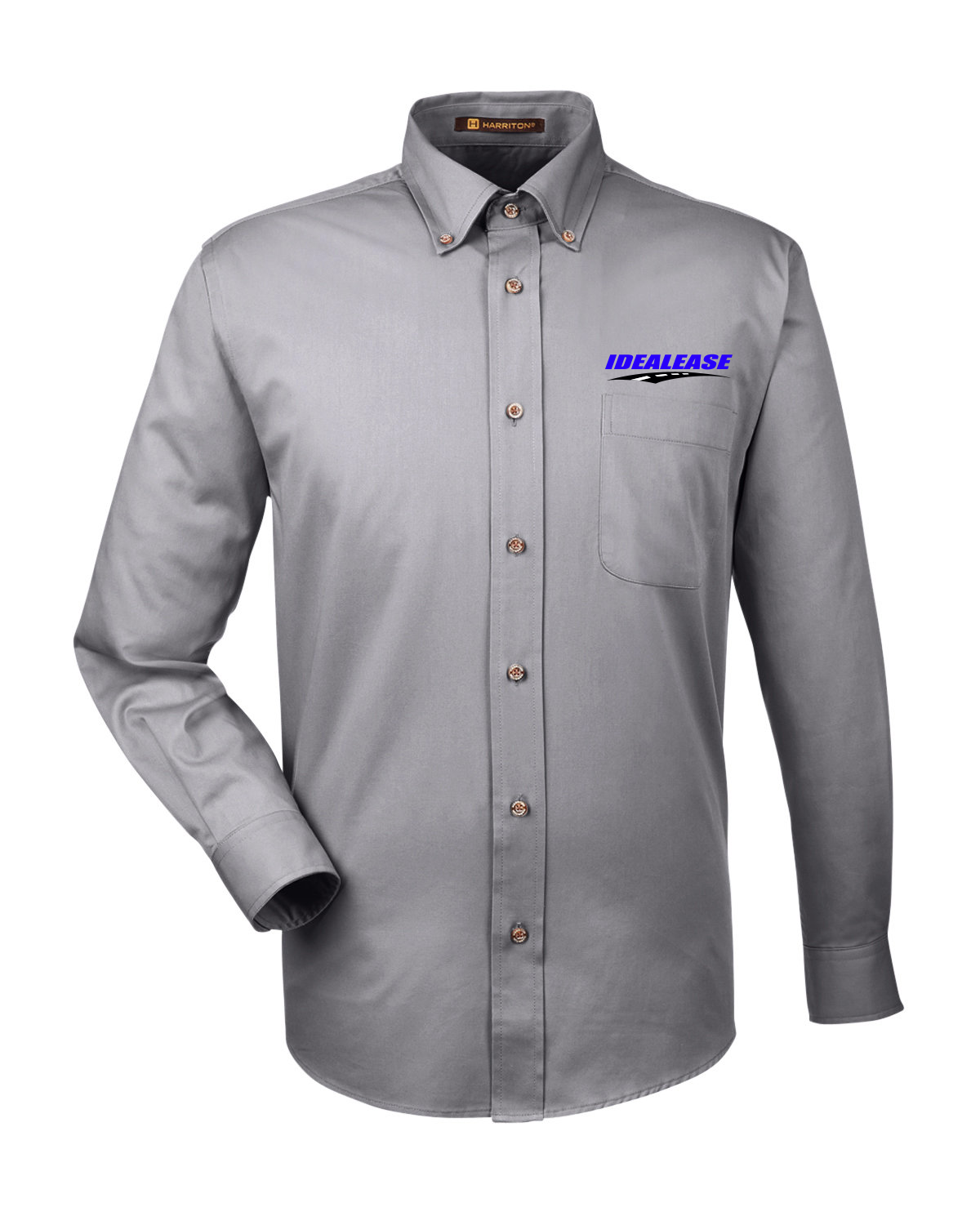 Idealease Tall Easy Blend™ Long-Sleeve Twill Shirt with Stain-Release