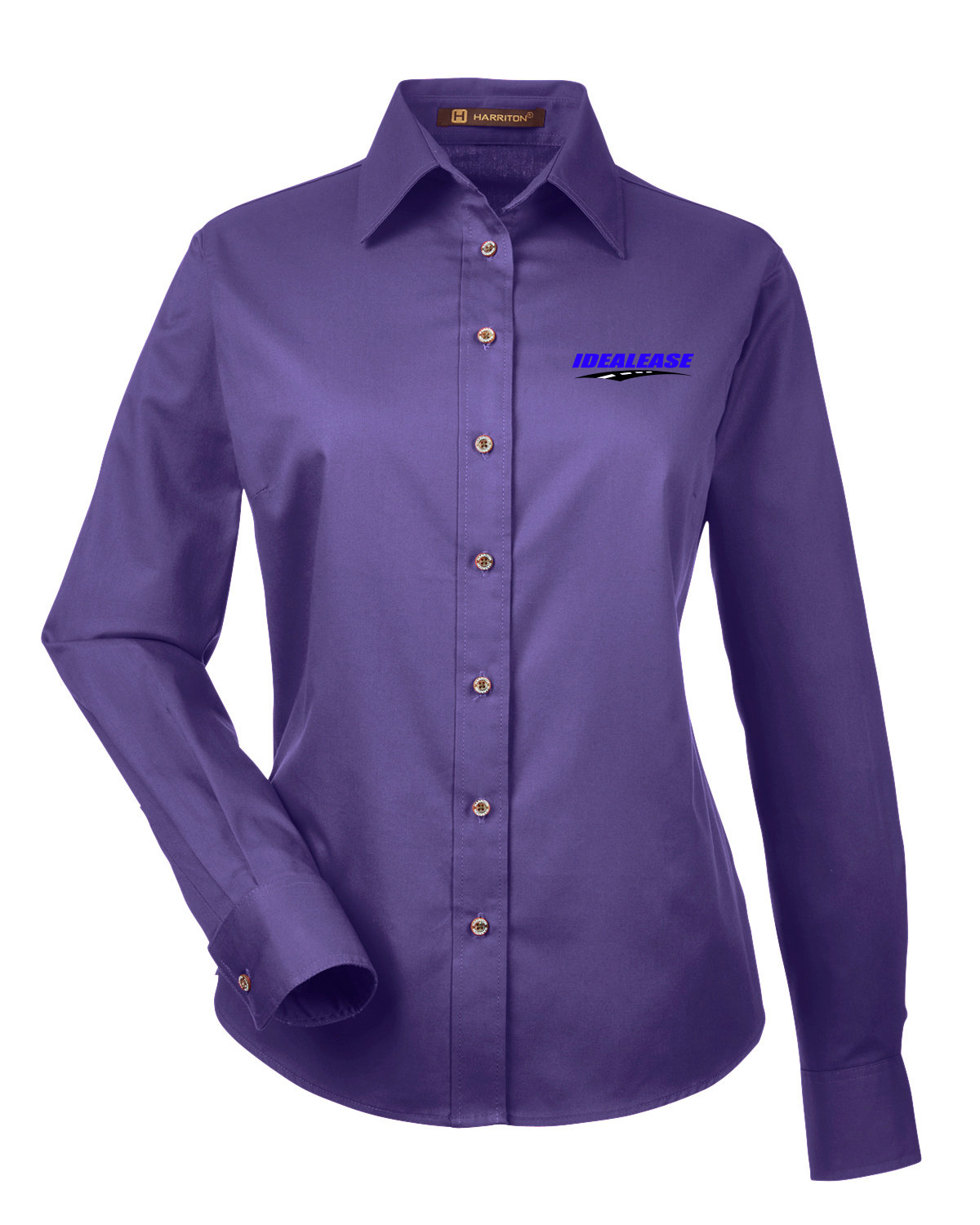Idealease Ladies' Easy Blend™ Long-Sleeve Twill Shirt with Stain-Release
